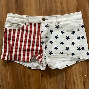 American Flag Shorts